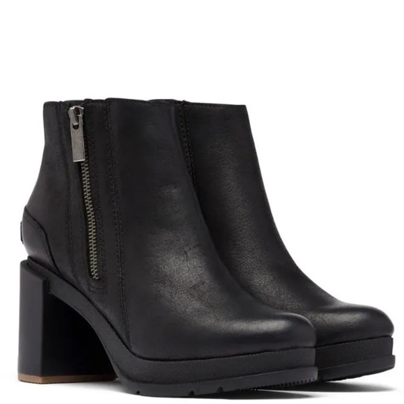 Waterproof Sorel Blake Bootie size 8 in Black - Picture 5 of 7